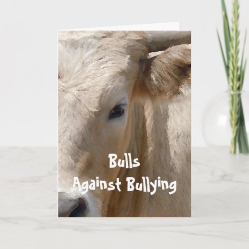 Bulls Against Bullying 5 of 7 Different Card