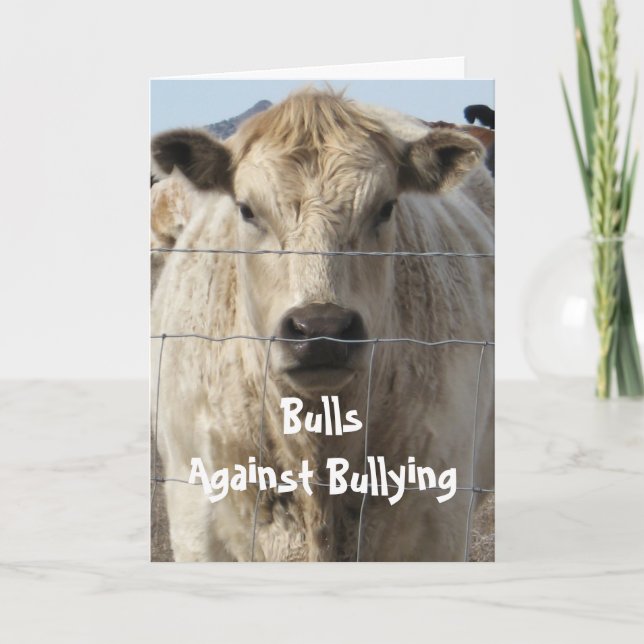 Bulls Against Bullying #6 of 7 Different Card (Front)