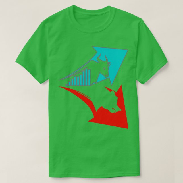 Bulls and Bears 2 T-Shirt (Design Front)