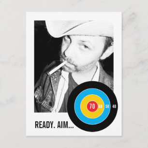 Bulls Eye 70th Birthday Invitation Target