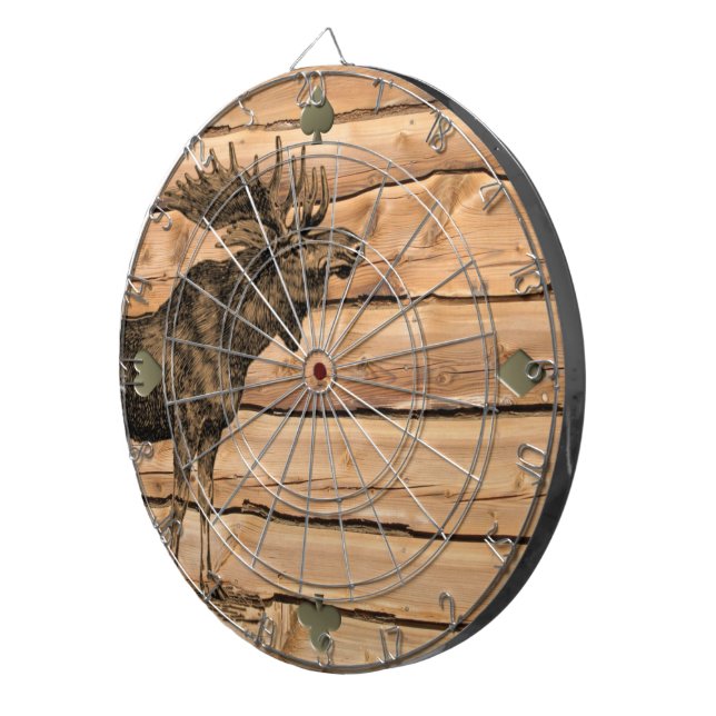Bull's-eye Dart Board - regulation size (Front Right)