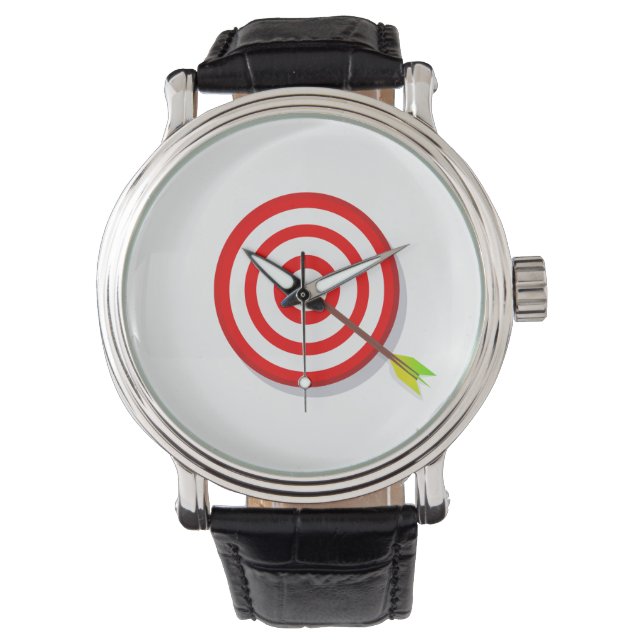 Bull's Eye Dart Board  Watch (Front)
