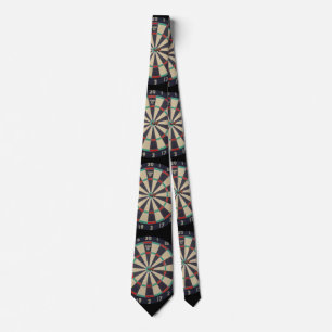 Bulls Eye On A Dartboard, Neck Tie