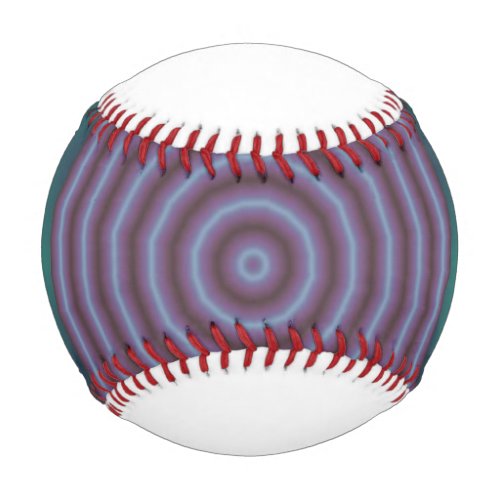 Bulls Eye Pattern with Name Baseball