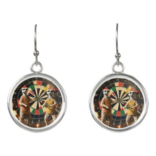 Bullseye Burrow: Meerkat Dart League, Earrings