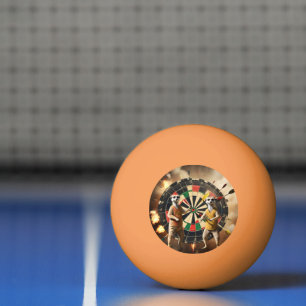 Bullseye Burrow: Meerkat Dart League, Ping Pong Ball