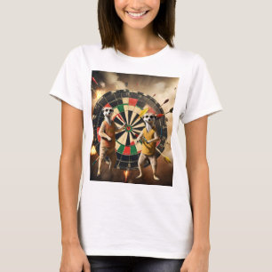 Bullseye Burrow: Meerkat Dart League, T-Shirt