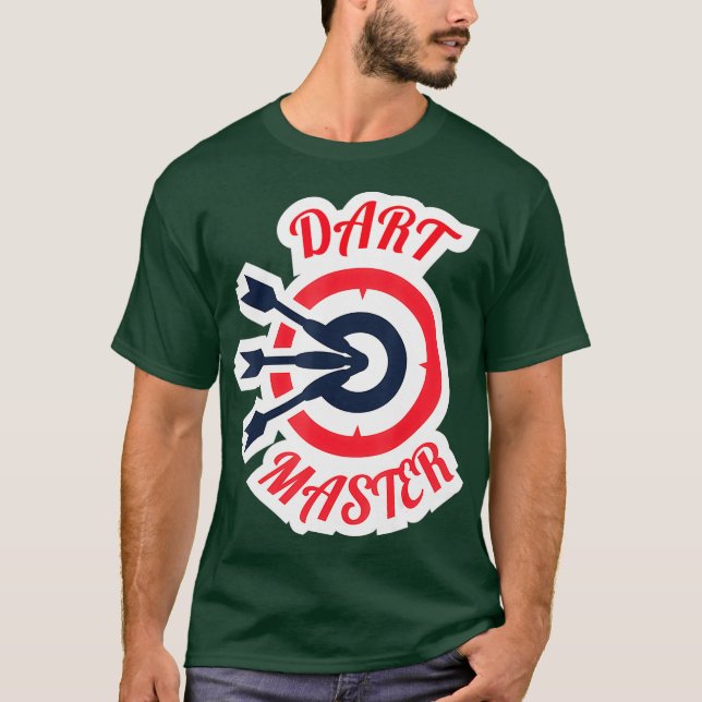 Bullseye dart master Dart Championship and pub T-Shirt (Front)