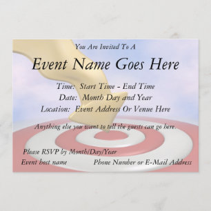 Bullseye! Invitation