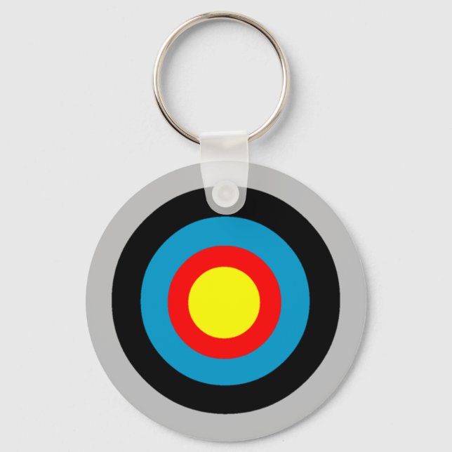 Bullseye Keychain (Front)