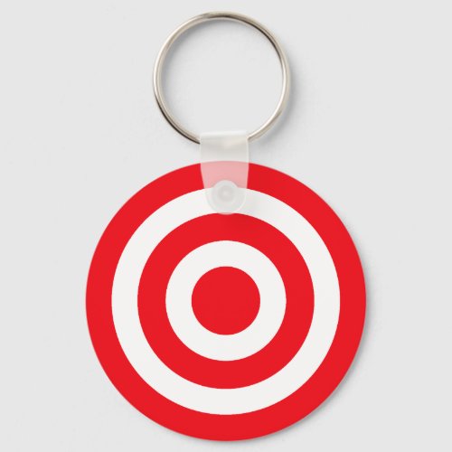 Bullseye Keychain