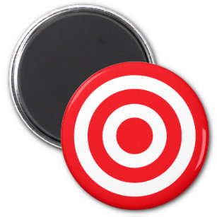 Bær Rummelig Ikke nok Target Bullseye Magnets | Zazzle