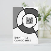 bullseye QR code (Standing Front)