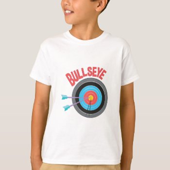 Bullseye T-shirt by Windmilldesigns at Zazzle