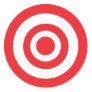 Bullseye Target Classic Round Sticker