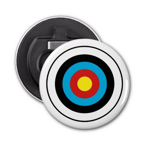 Bullseye Target Design Bottle Opener