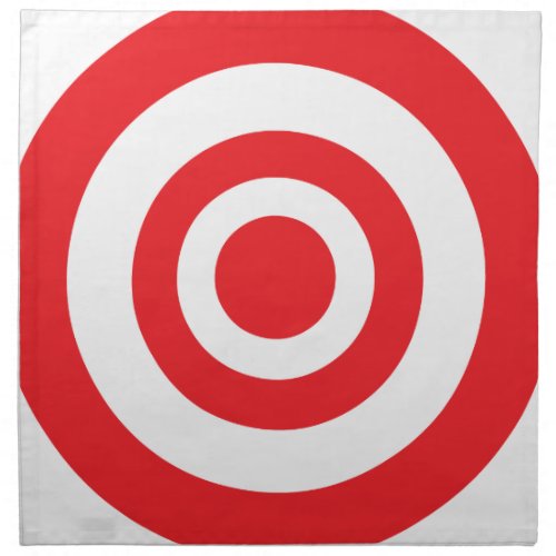 Bullseye Target Napkin