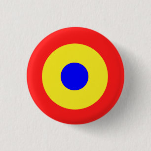 Bullseye Target Pinback Button