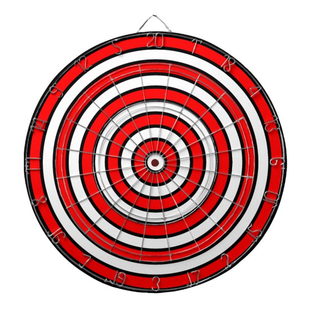 Bullseye Target Practice - Darboard Dart Board (Front)