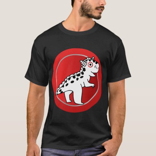 Bullseye Team Member Dinosaur Funny   T_Shirt