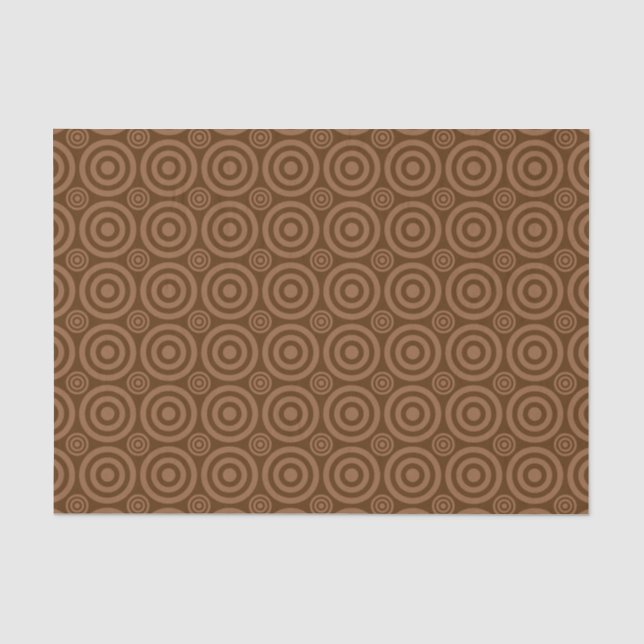 Bullseye-TWO TONED BROWN-TISSUE WRAP PAPER (Front)