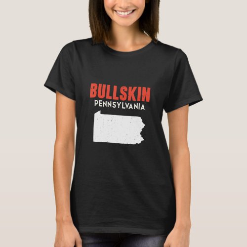 Bullskin Pennsylvania USA State America Travel  T_Shirt