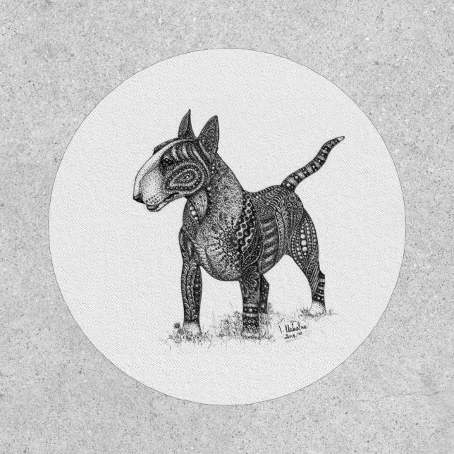 Bullterrier Patch (Front)