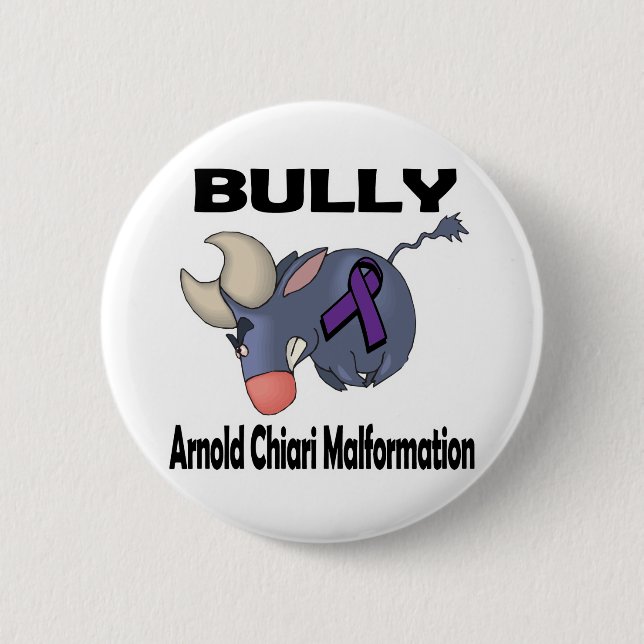 BULLy Arnold Chiari Malformation Button (Front)