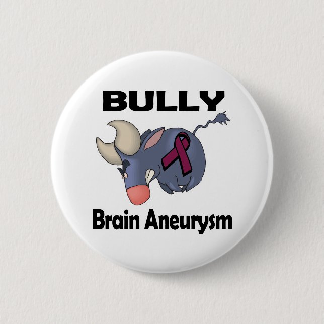 BULLy Brain Aneurysm Pinback Button (Front)