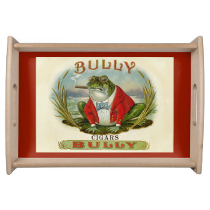 Bully Cigar Box Design Serving Tray