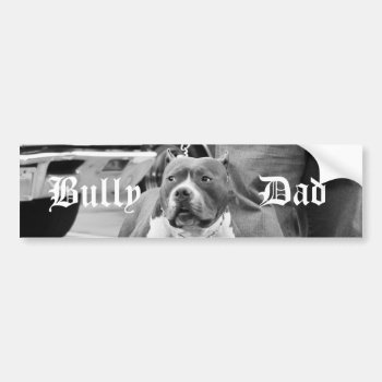 Bully Dad Bumper Sticker by ritmoboxer at Zazzle