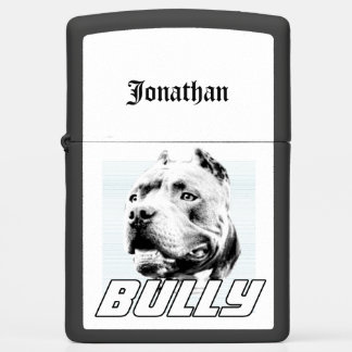 Bully dog personalized zippo lighter