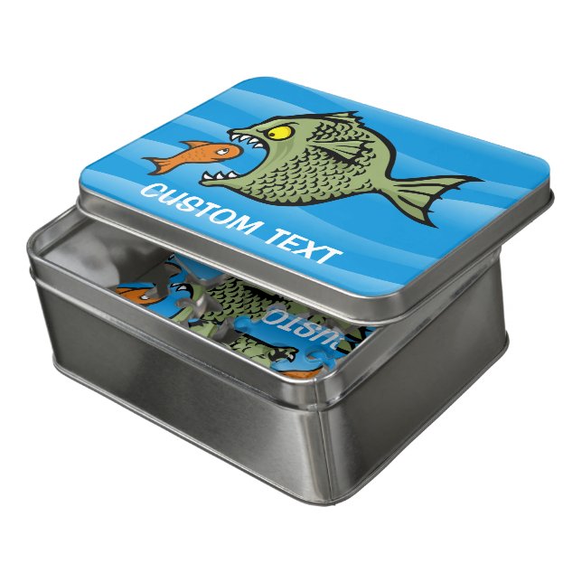 Bully Fish Jigsaw Puzzle (Lid Open)