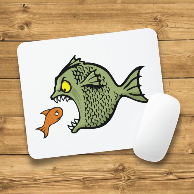 Bully fish mouse pad (Creator Uploaded)
