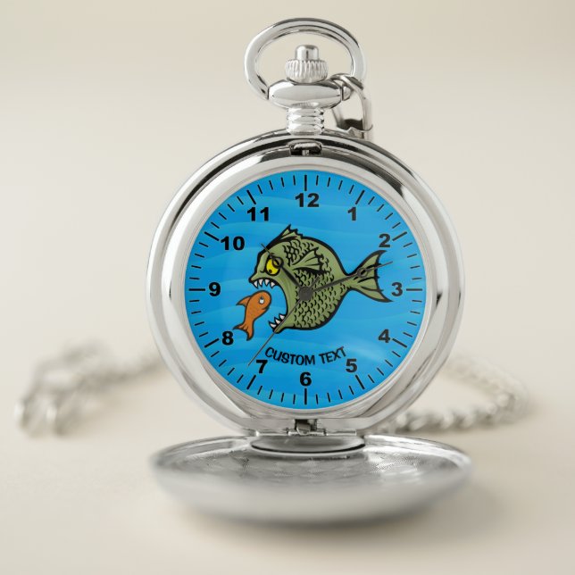 Bully Fish Pocket Watch (Inside)