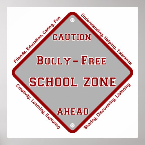 Bully _ Free School Poster