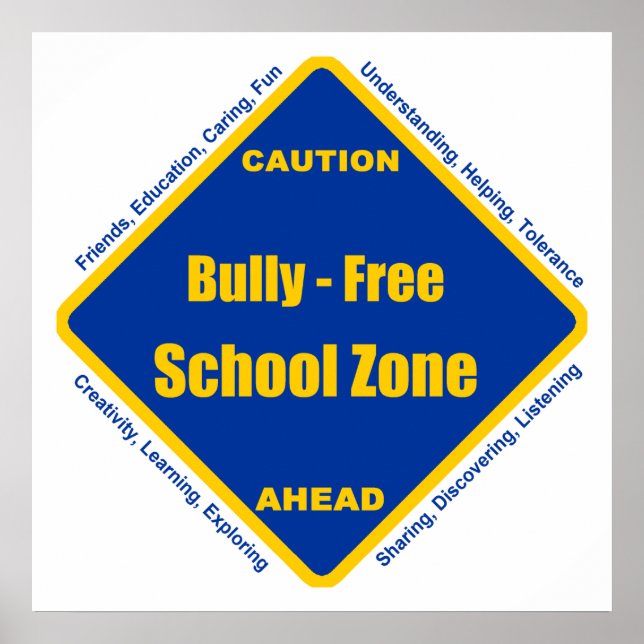 Bully - Free School Poster (Front)