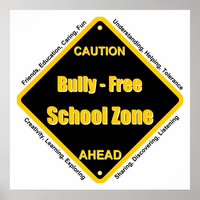 Bully - Free School Poster (Front)