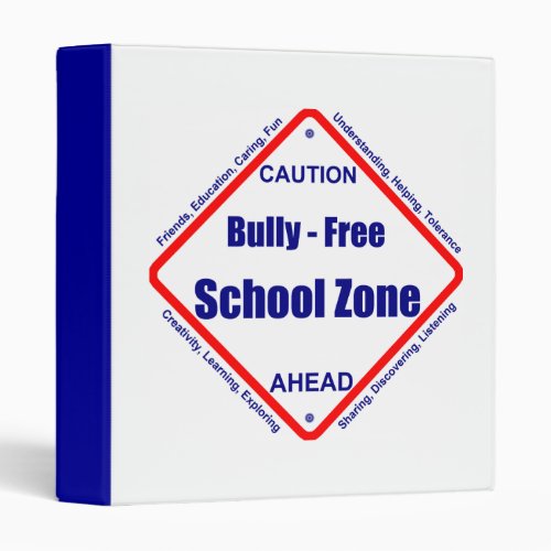 Bully _ Free School Zone Binder