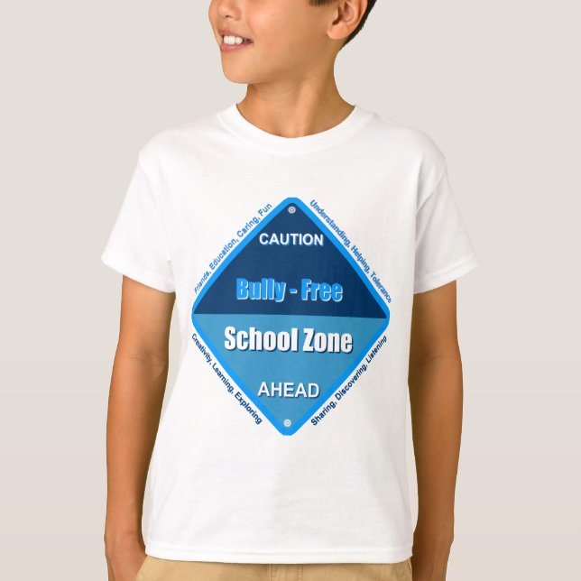 Bully - Free School Zone T-Shirt (Front)