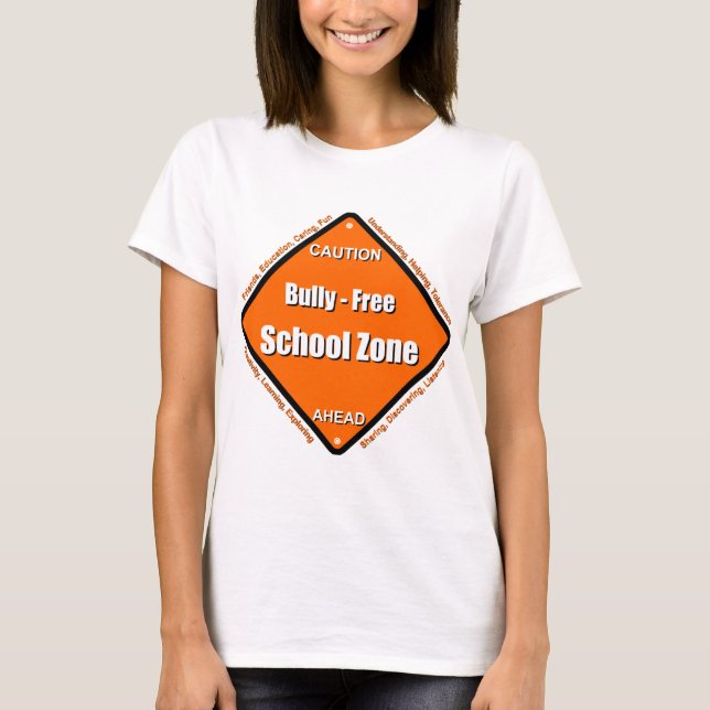 Bully - Free School Zone T-Shirt (Front)