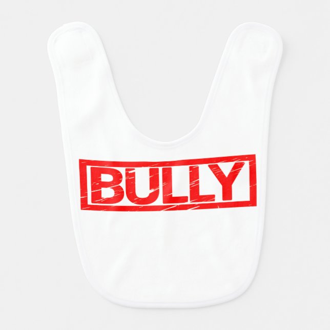 Bully Stamp Baby Bib (Front)
