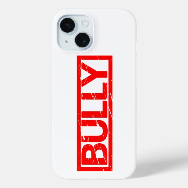 Bully Stamp Case-Mate iPhone Case (Back)