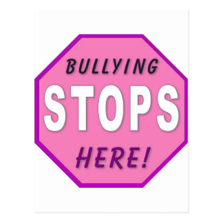 Stop Bullying Postcards | Zazzle