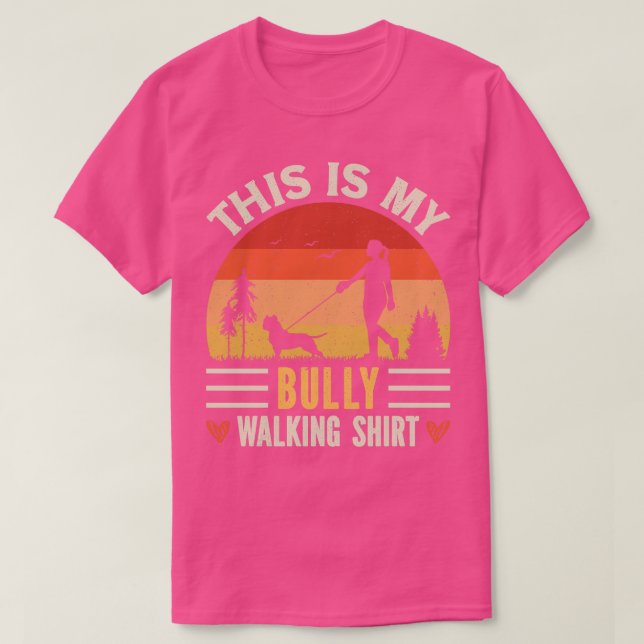 Bully Walking 1 T-Shirt (Design Front)