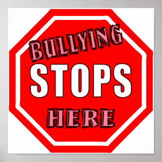 Anti Bullying Posters | Zazzle