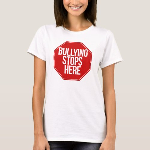 Bullying stops here T_Shirt