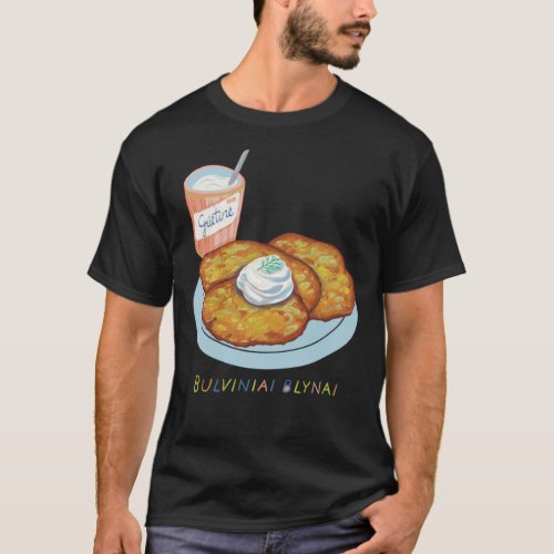 Bulviniai Blynai Potato pancakes Classic T_Shirt