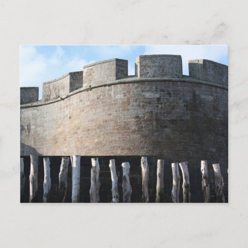 Bulwark Fortification Saint Malo Brittany Postcard