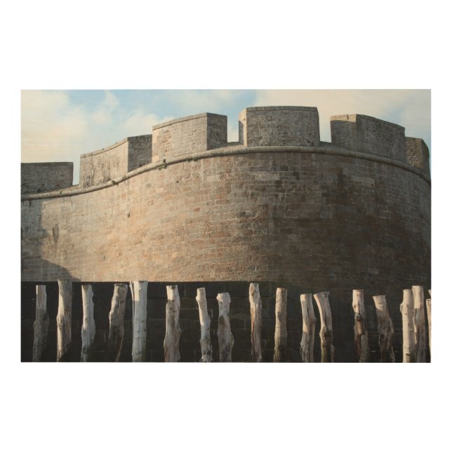 Bulwark Fortification Saint Malo Brittany Wall Art (Front)